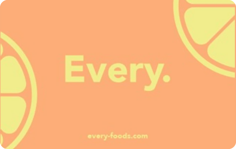 Every Foods Gutschein digital – Geschenkkarte online & Store